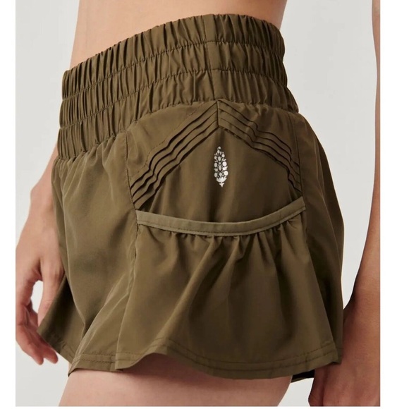 FP Movement by Free People Olive Green Shorts - Picture 2 of 6